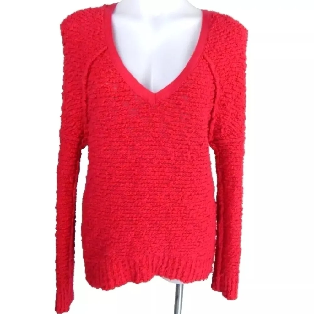 Free People Songbird Nubby Textured Sweater